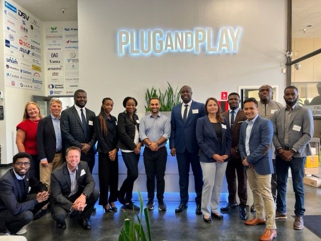 Group of development and technology partners gathered at Plug and Play.